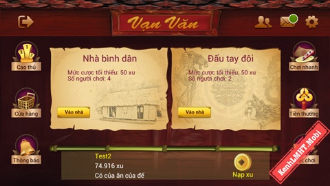 Tải Game  Chắn Vạn Văn - Đánh Chắn Online