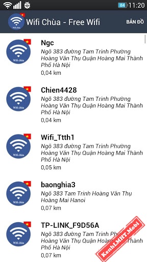 Tải Wifi Chùa - Wifi miễn phí Miễn Phí Cho Android